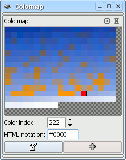 [Screenshot of the Colormap dialog box]