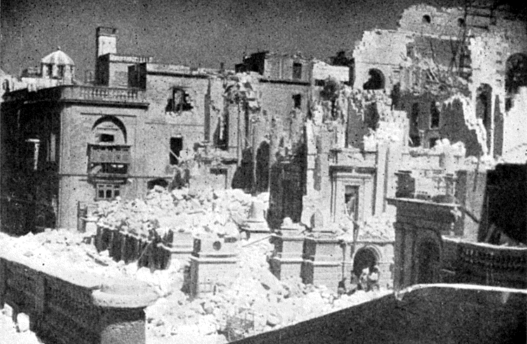 [Malta bombed out]