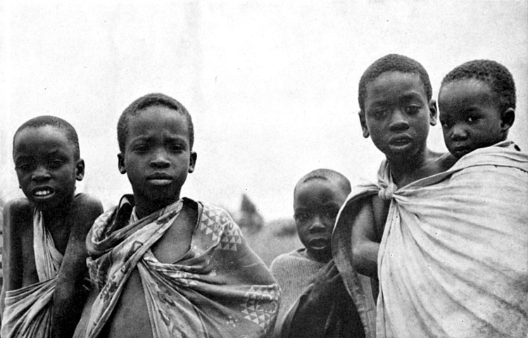 [African children]