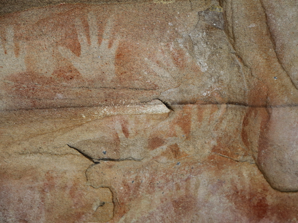 Red Hands Cave