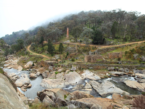 Adelong Falls Gold Mill Ruins